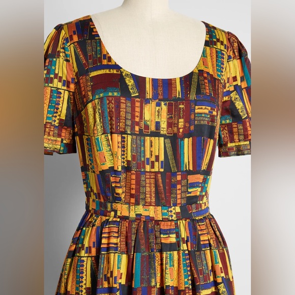 Modcloth Dresses & Skirts - ModCloth Book Dress-Size Large